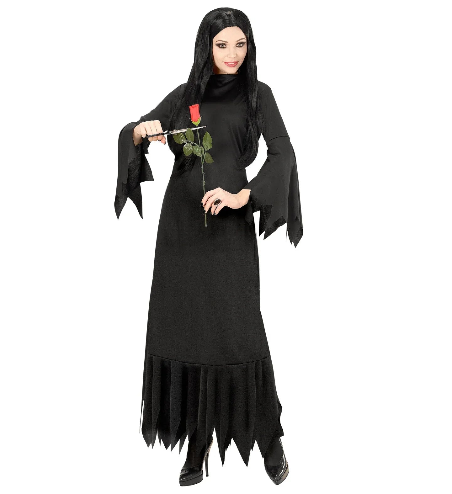 Disfraz de Morticia Oscura para Adulto Morticia Addams Widmann